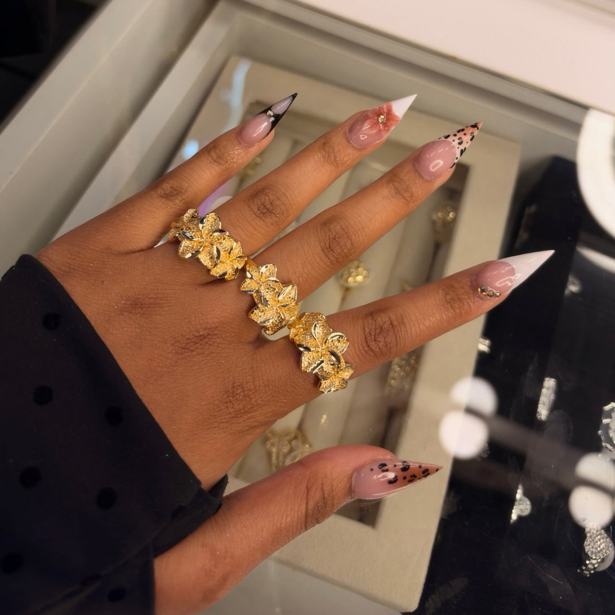 Plumeria Bloom Ring