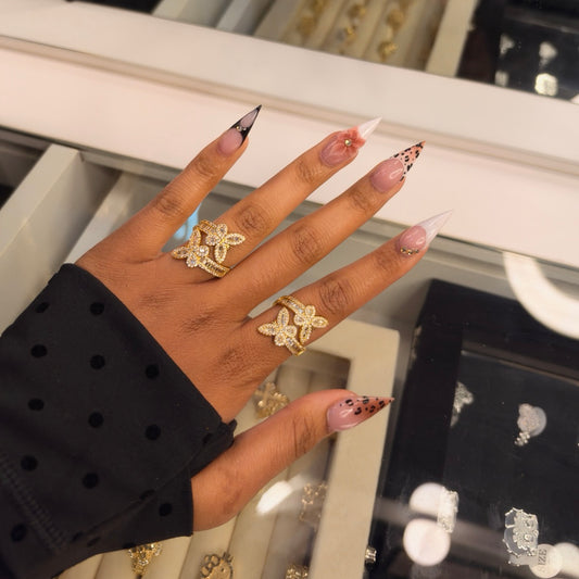 Bling Butterfly Ring
