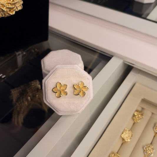 Plumeria Earrings