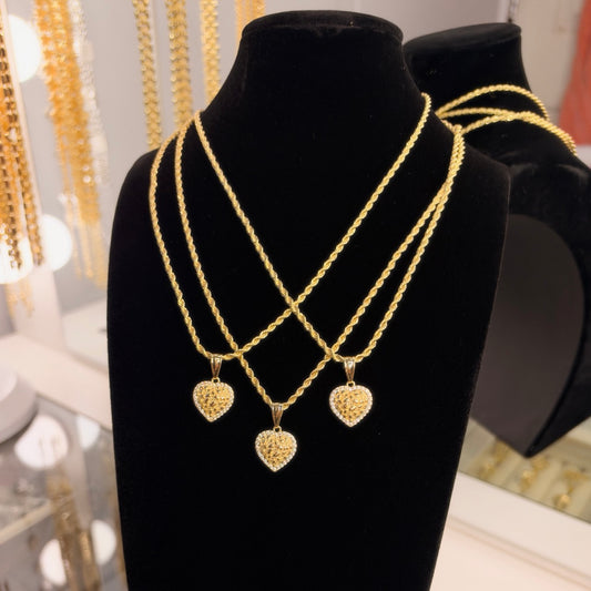 Dmnd Nugget Necklace